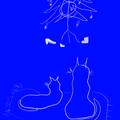 Chats posent !